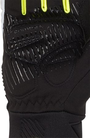 DIRICH TOUCH Unisex-Softshellhandschuhe  blackpoison yellow  XL=10