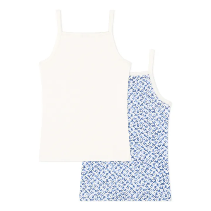 Petit Bateau Lot 2 Débardeurs Naoshima | Bleu marine