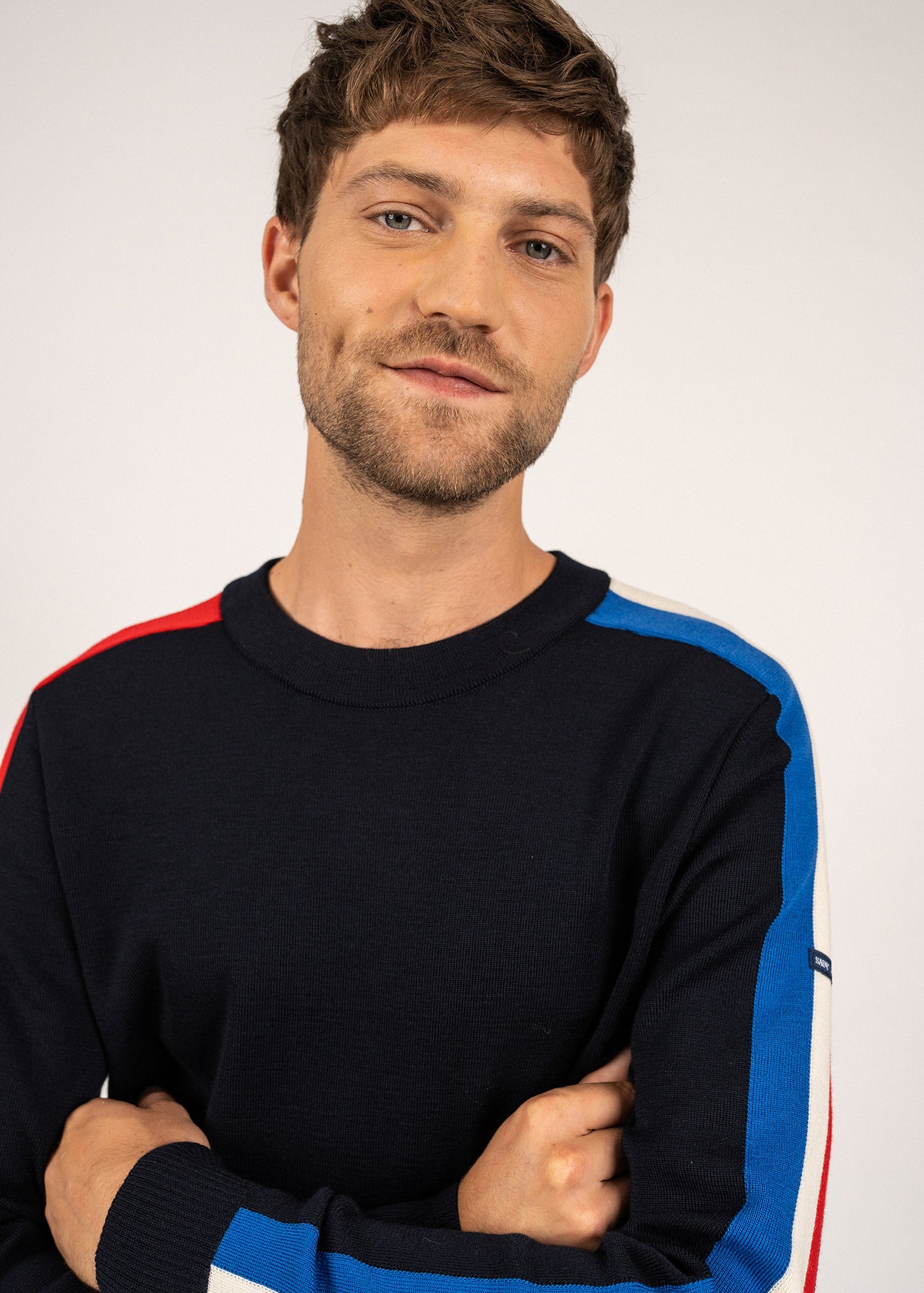 Pull à manches raglan en laine