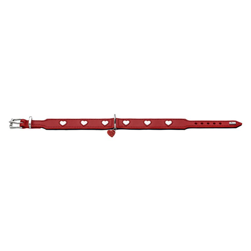Collier HUNTER Love, rouge pour chien