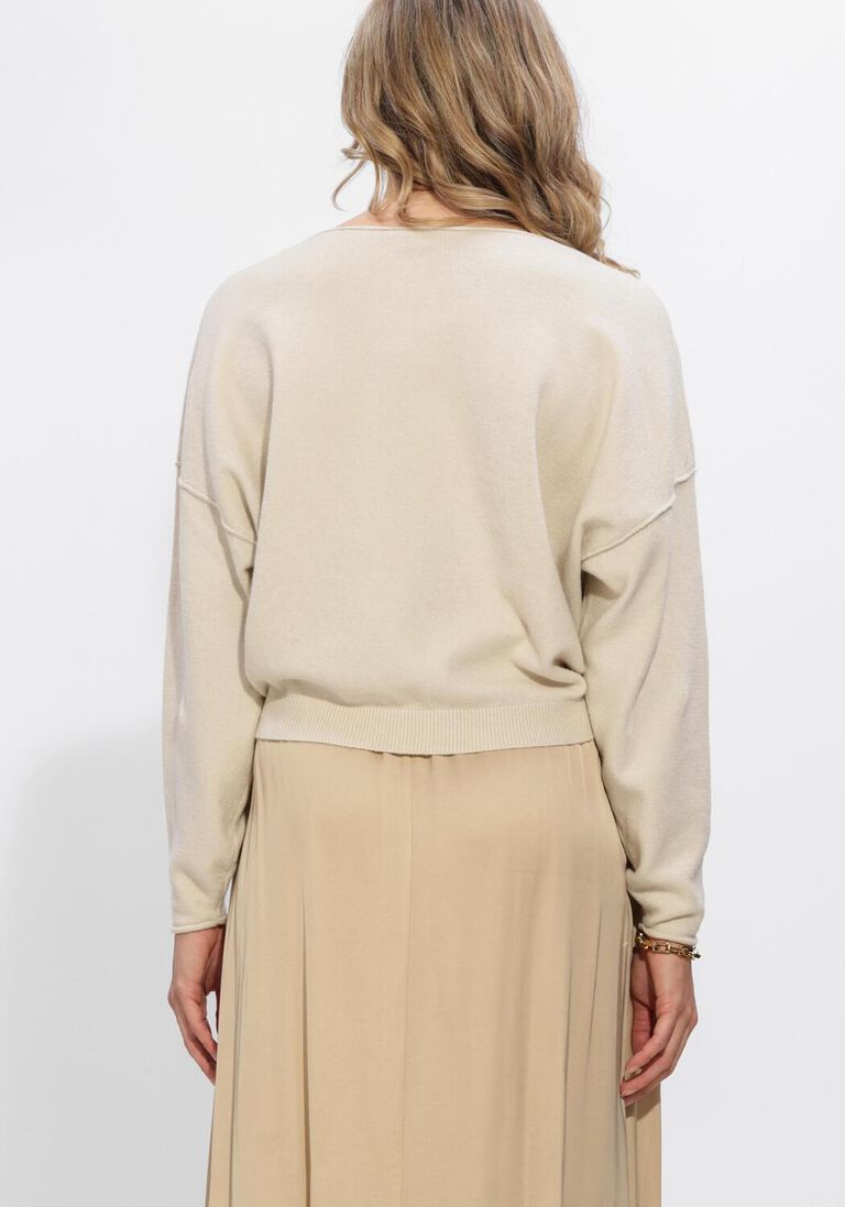 beige penn & ink trui jumper