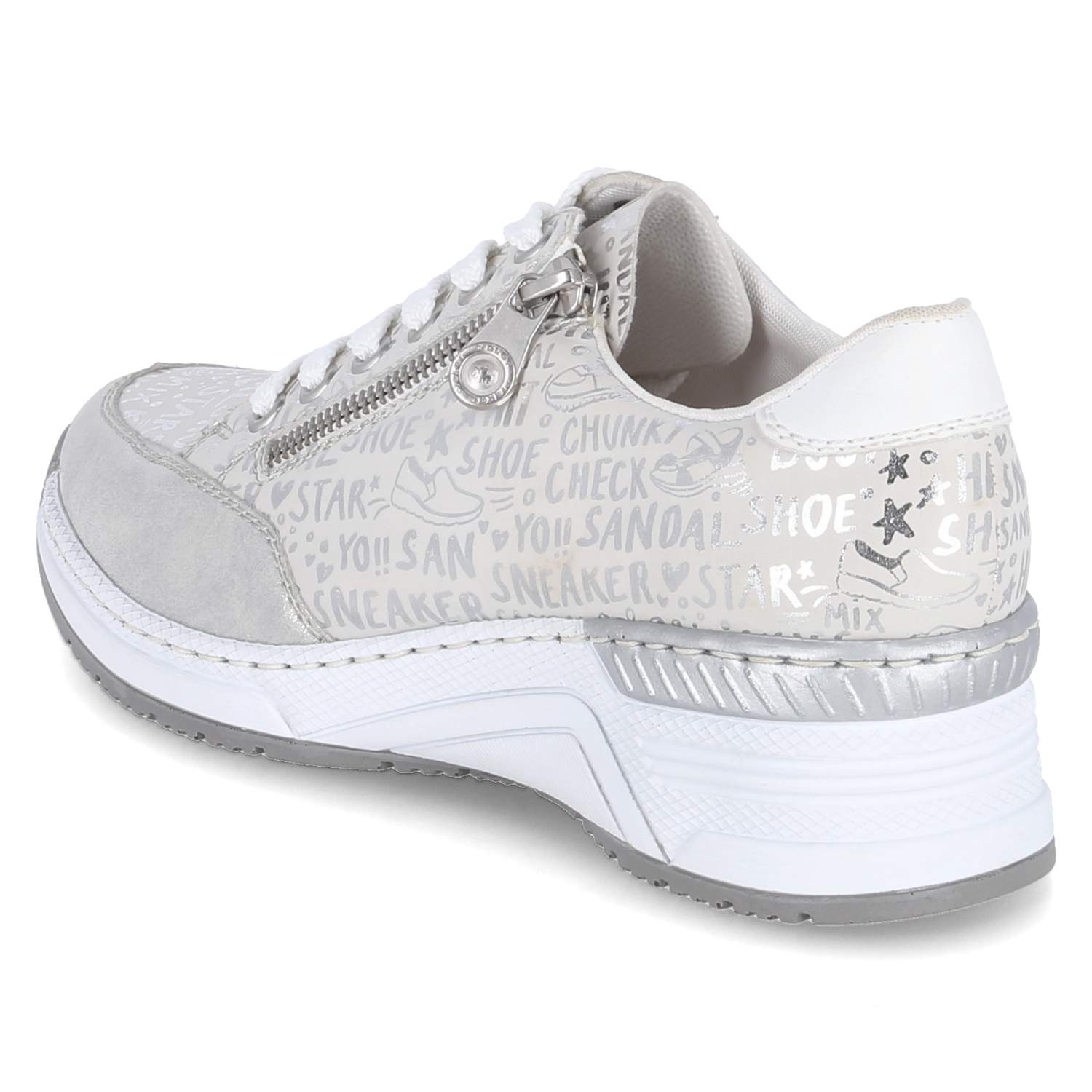 Rieker Low Sneaker - beige kombi