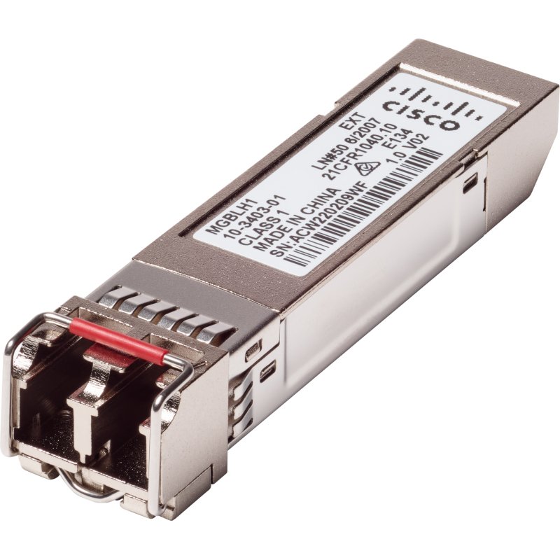 Cisco Gigabit LH Mini-GBIC SFP module émetteur-récepteur de réseau Fibre optique 1000 Mbit/s 1300 nm