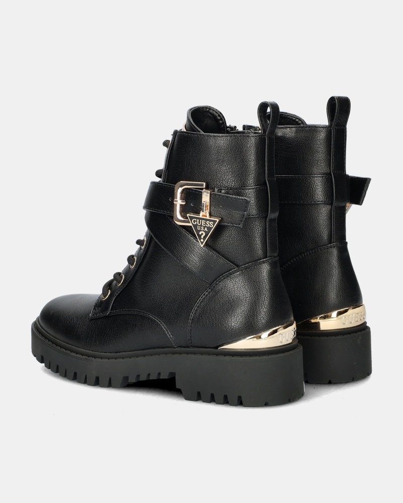 Guess Olsy Bikerboots  - zwart