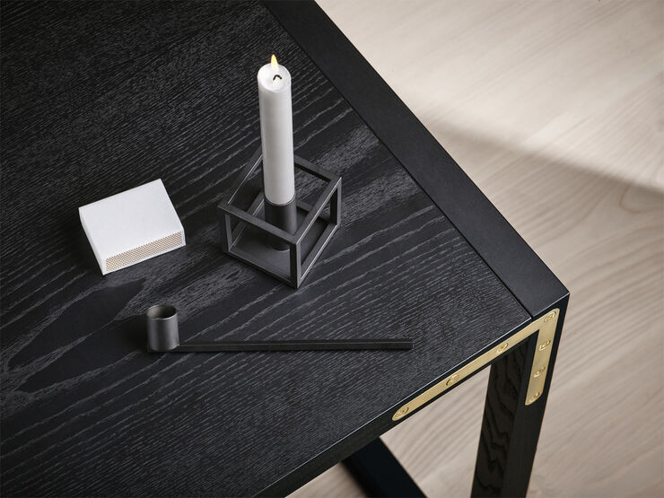 Audo Copenhagen Kubus snuffer, Black Sort