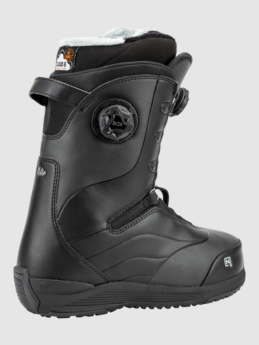Nitro Crown BOA 2025 Snowboard Boots black