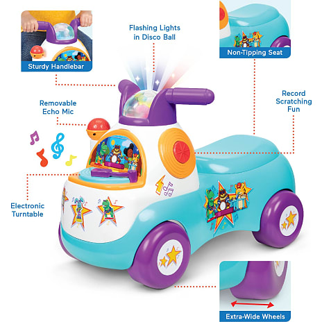 Fisher-Price diskotek gåbil