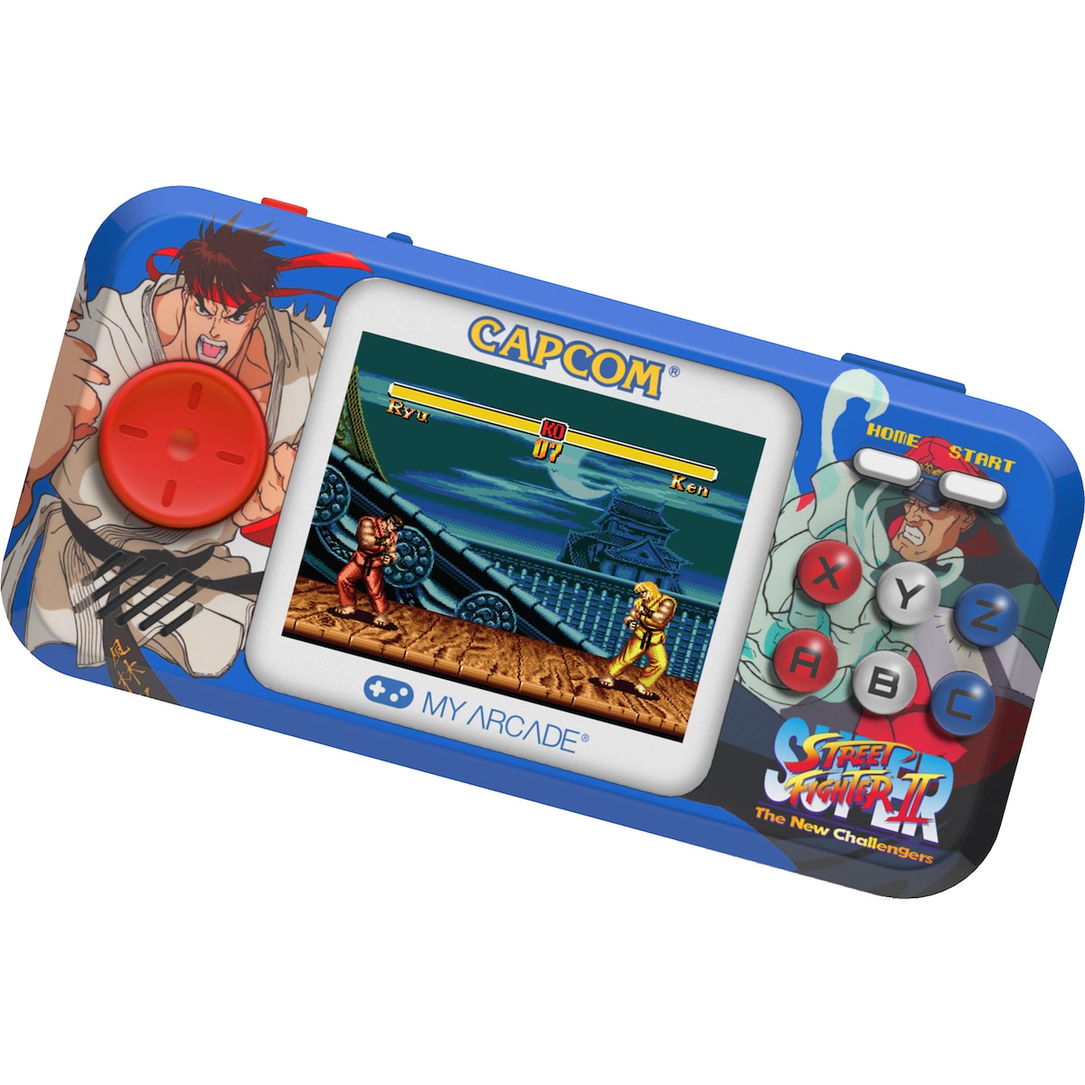 My Arcade Pocket Player Super Street Fighter II håndholdt konsoll