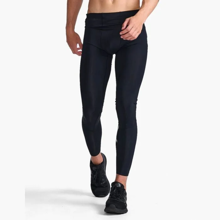 2XU Herre Lange tights Aero Compression Tights Sort