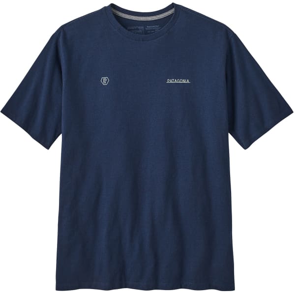 T-shirt PATAGONIA M'S FORGE MARK RESPONSIBILI-TEE LAGOM BLUE