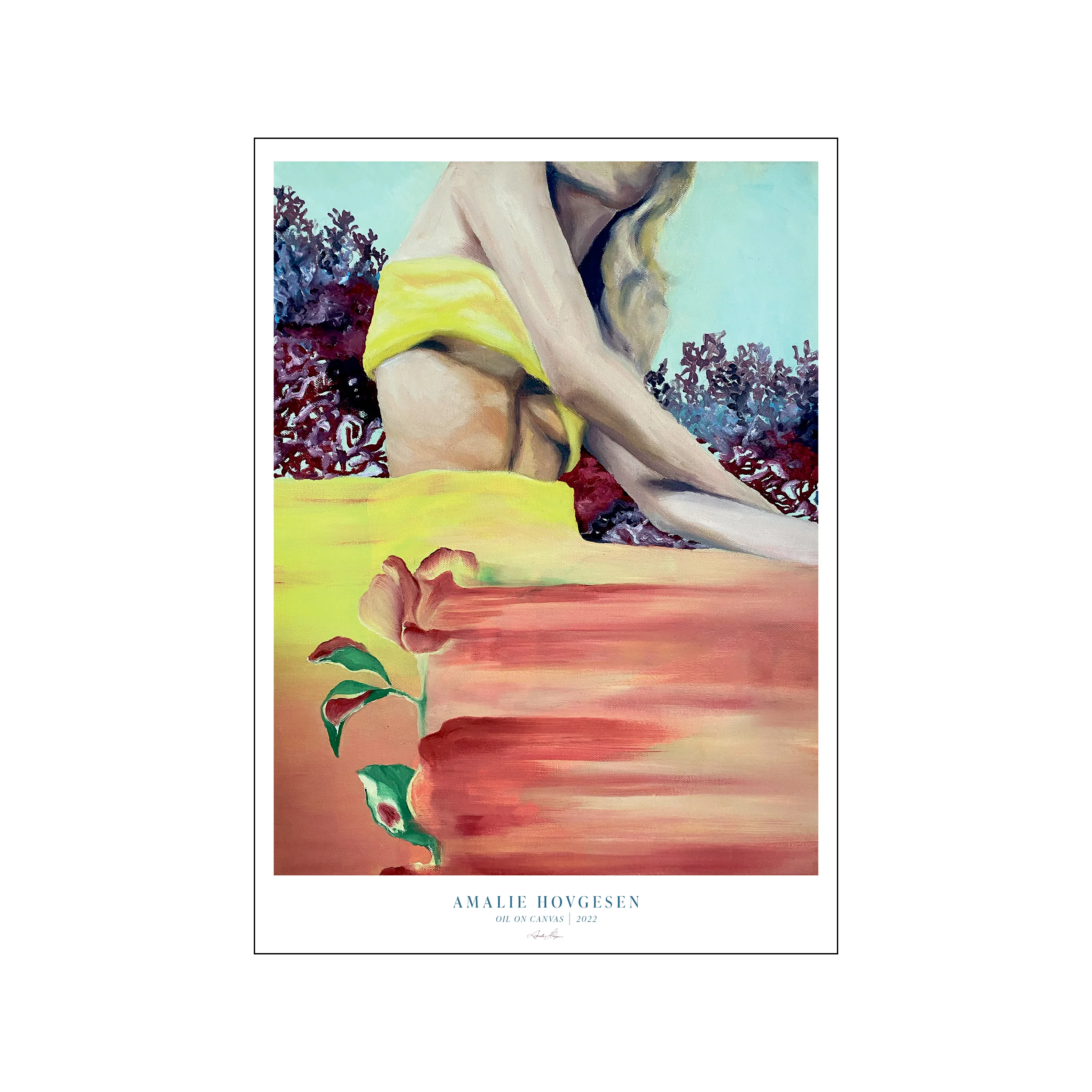 Poster & Frame  Yellow plakat - A3