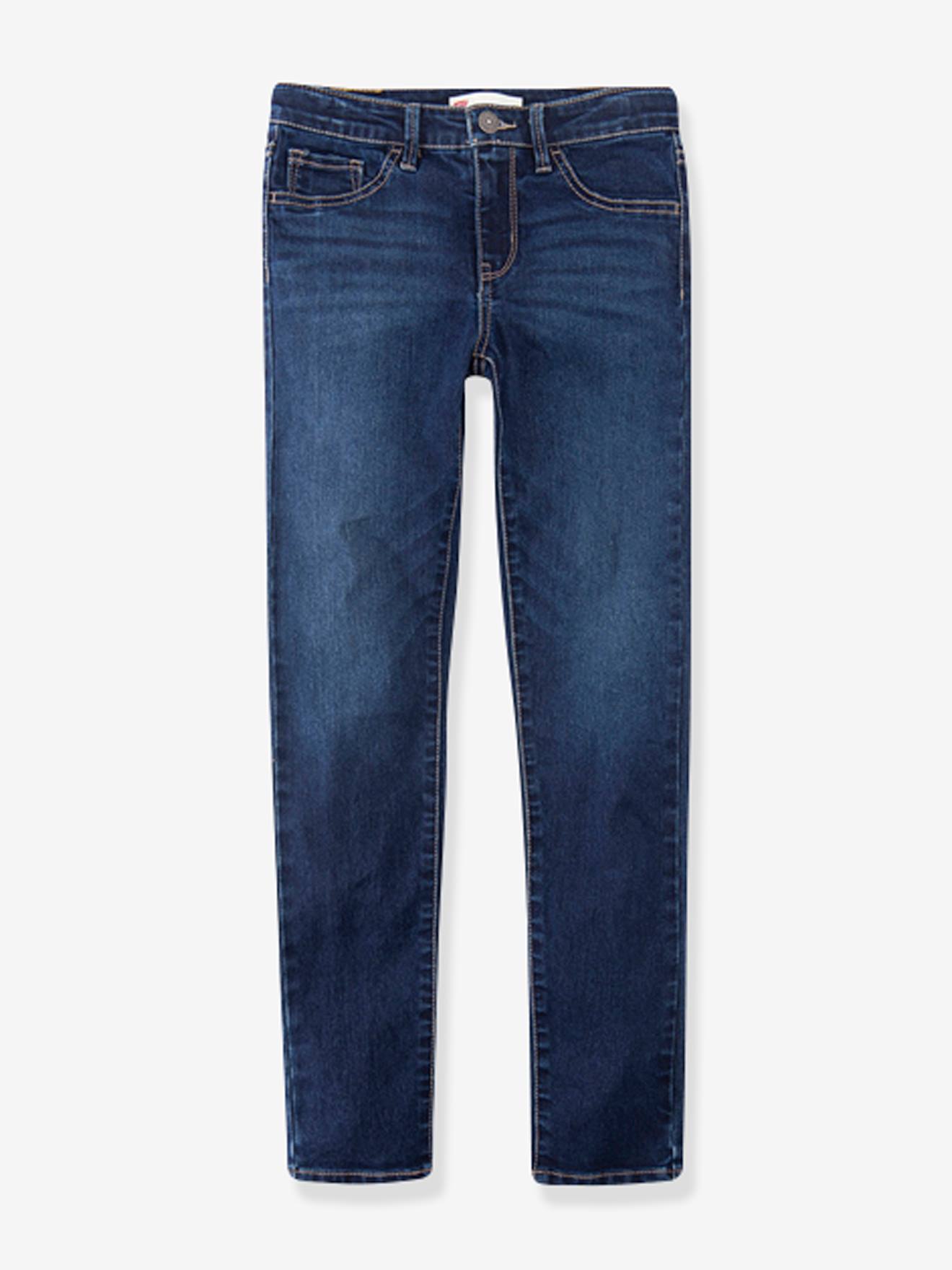 Calça jeans Levi's® LVB 710 Super Skinny para meninas, jeans natural