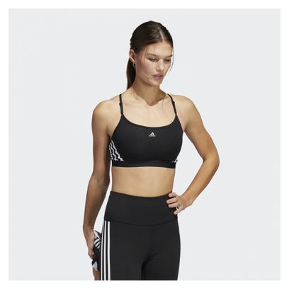 Brassière Adidas Aeroready Femme Noir/Blanc