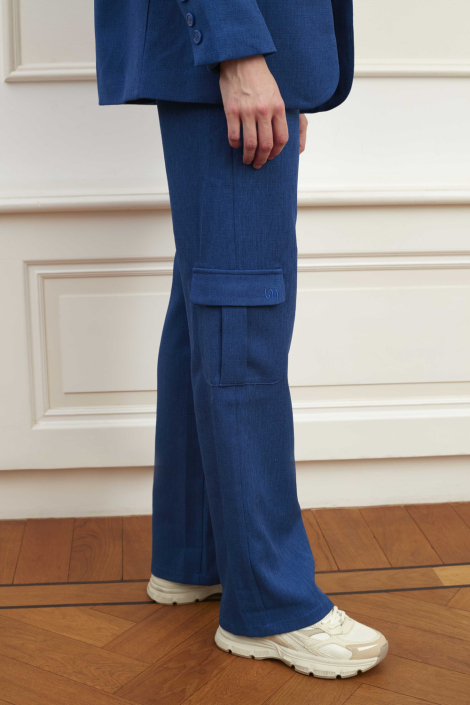 Lofty Manner blauwe dames broek
