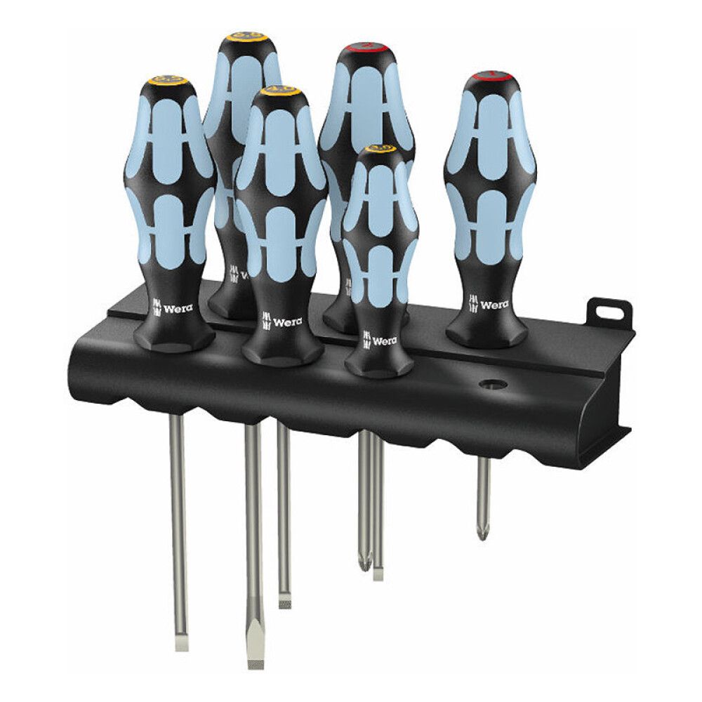 SKRUTREKKERSETT WERA KRAFTFORM 3334/6 6 DELER