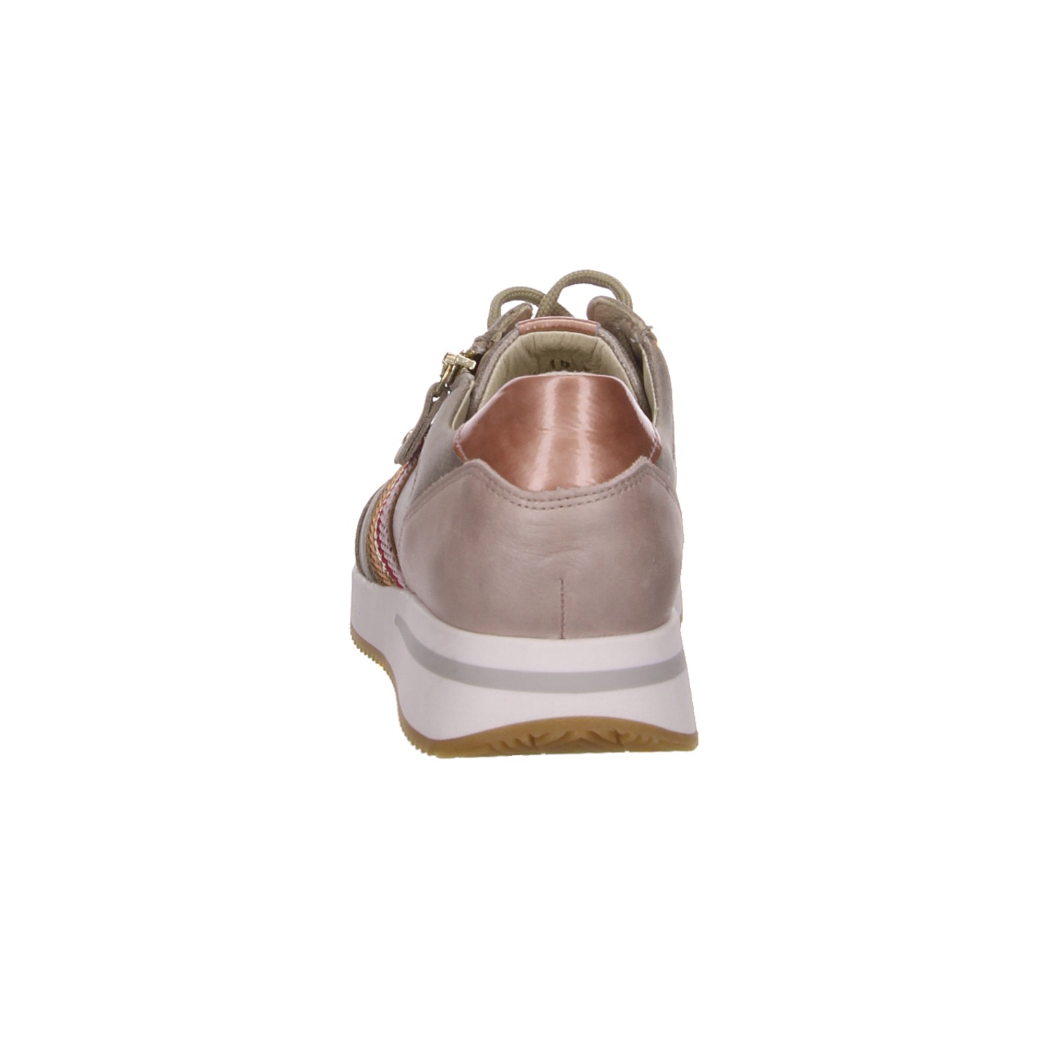 Waldläufer Schnürschuh gold grau