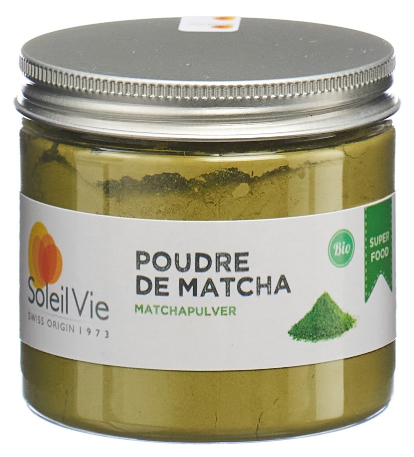 SOLEIL VIE Matchapulver Plv Bio Ds 90 g