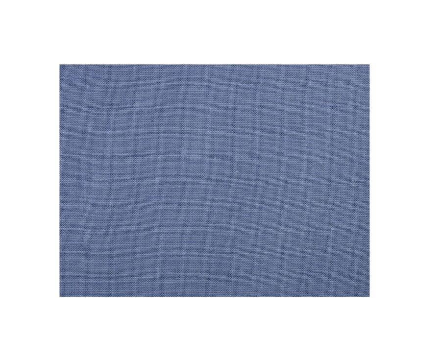 Chemise coton lin Bleu Orage - SILBERT