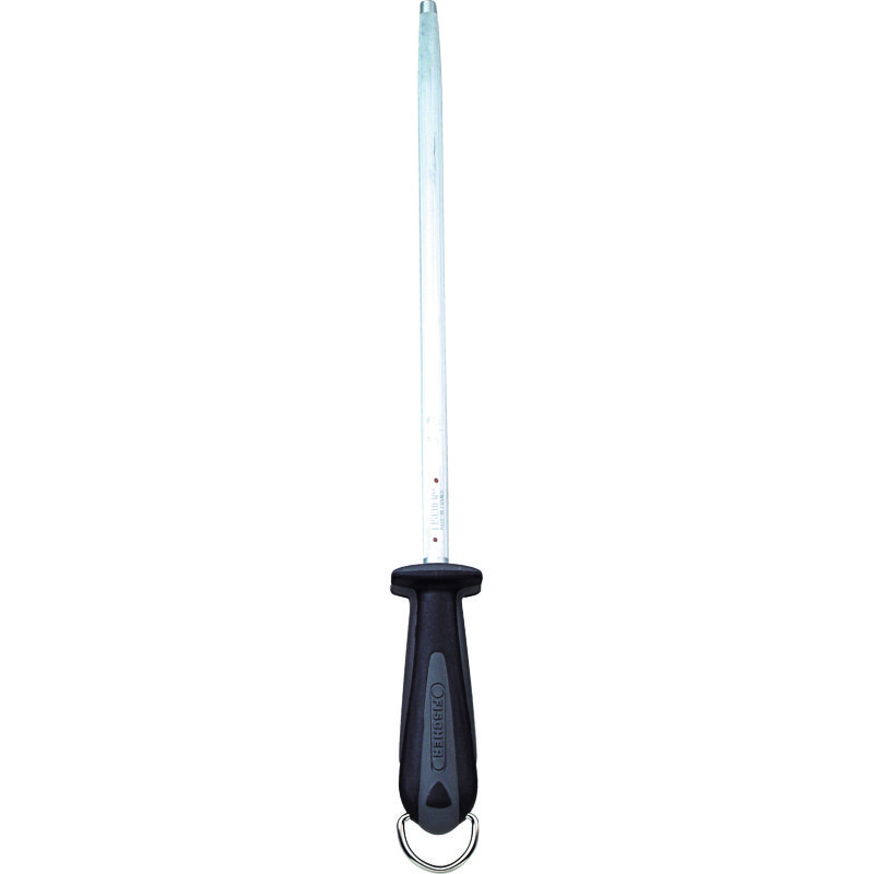 Fusil de boucher mèche chrome dur ronde 30 cm