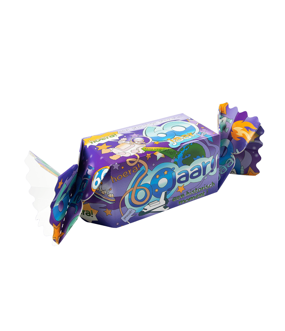 Geschenkdoosje 60 Jaar 26cm