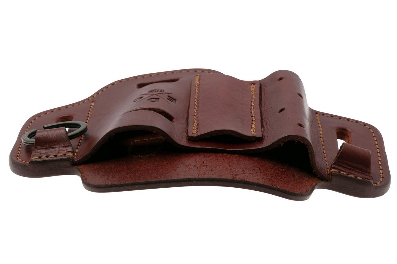 1791 EDC Heavy Duty Easy-Slide Small Flex Tool Organizer EDC-HD-ES-SF-CHN-A Chestnut, lederen riemholster