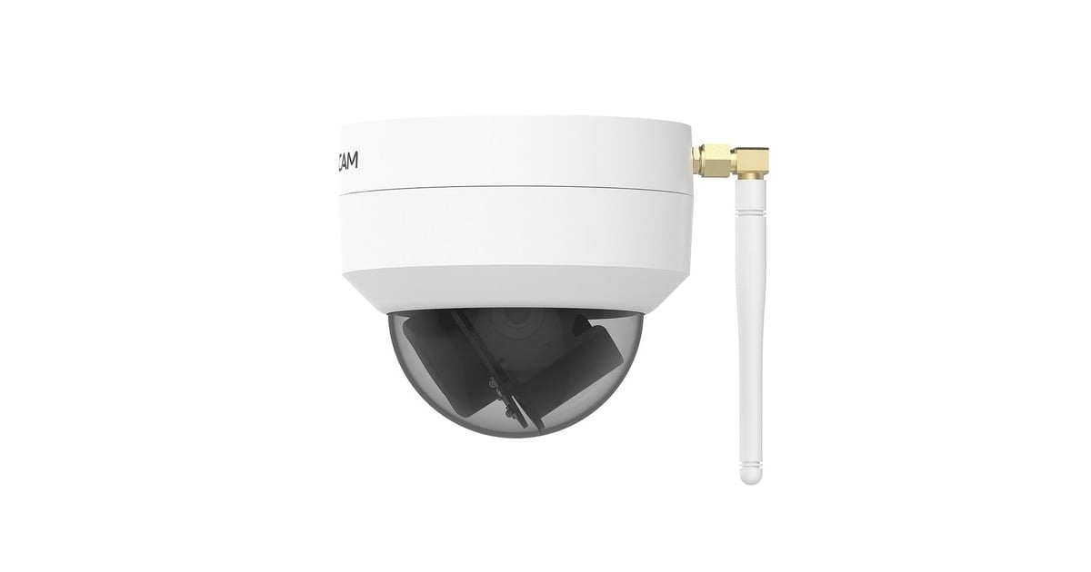 FoscamD4Z Dual Band WiFi PTZ beveiligingscamera  (Wit, 4MP)
