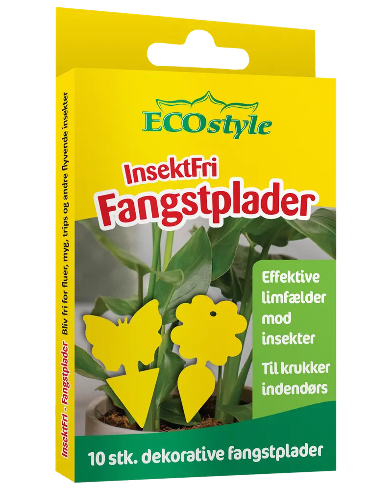 Fangstplader til krukker 10-pak
