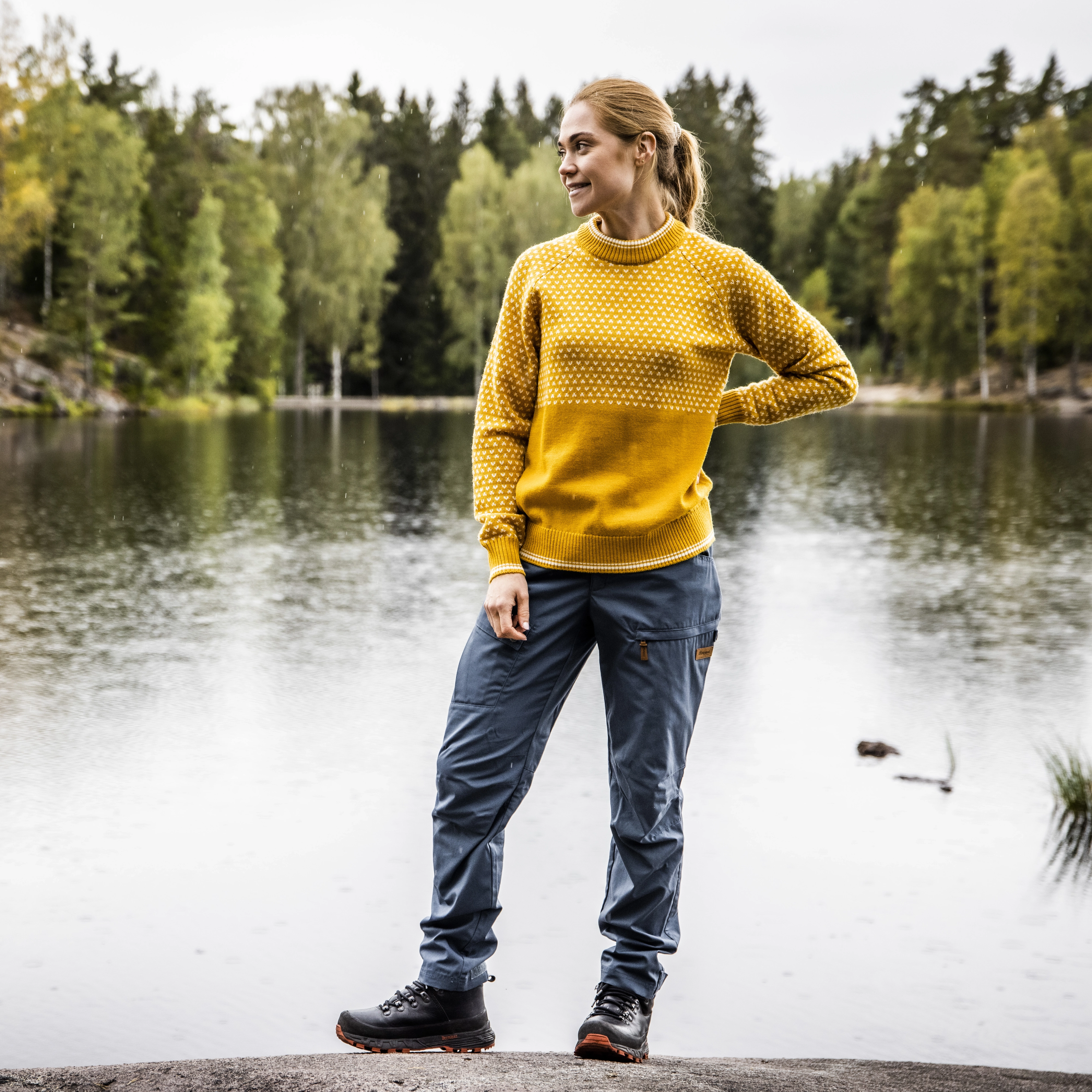 Nordmarka Elemental Outdoor Pants Women Orion Blue
