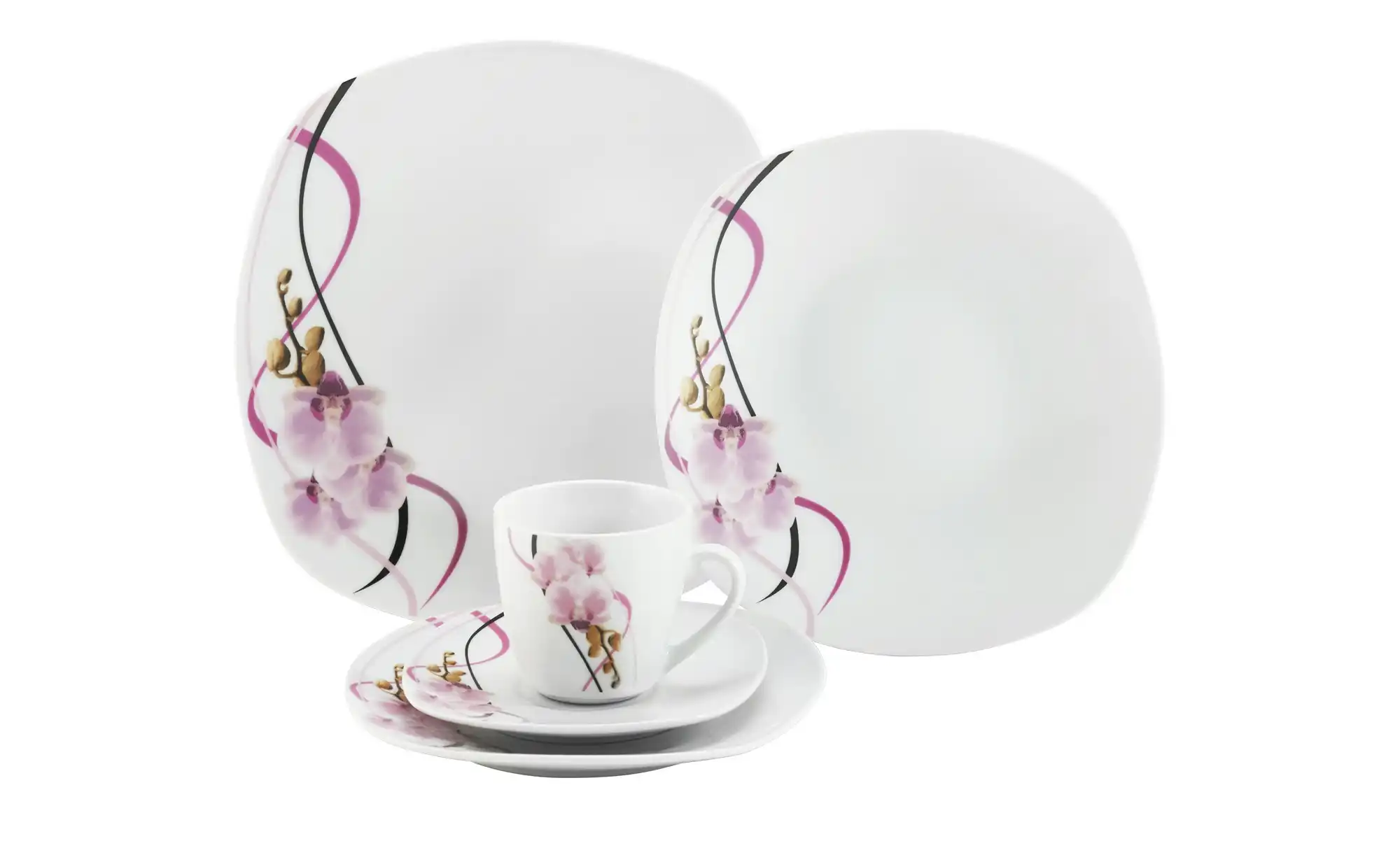 KHG Kombiservice, 30-teilig Orchidee