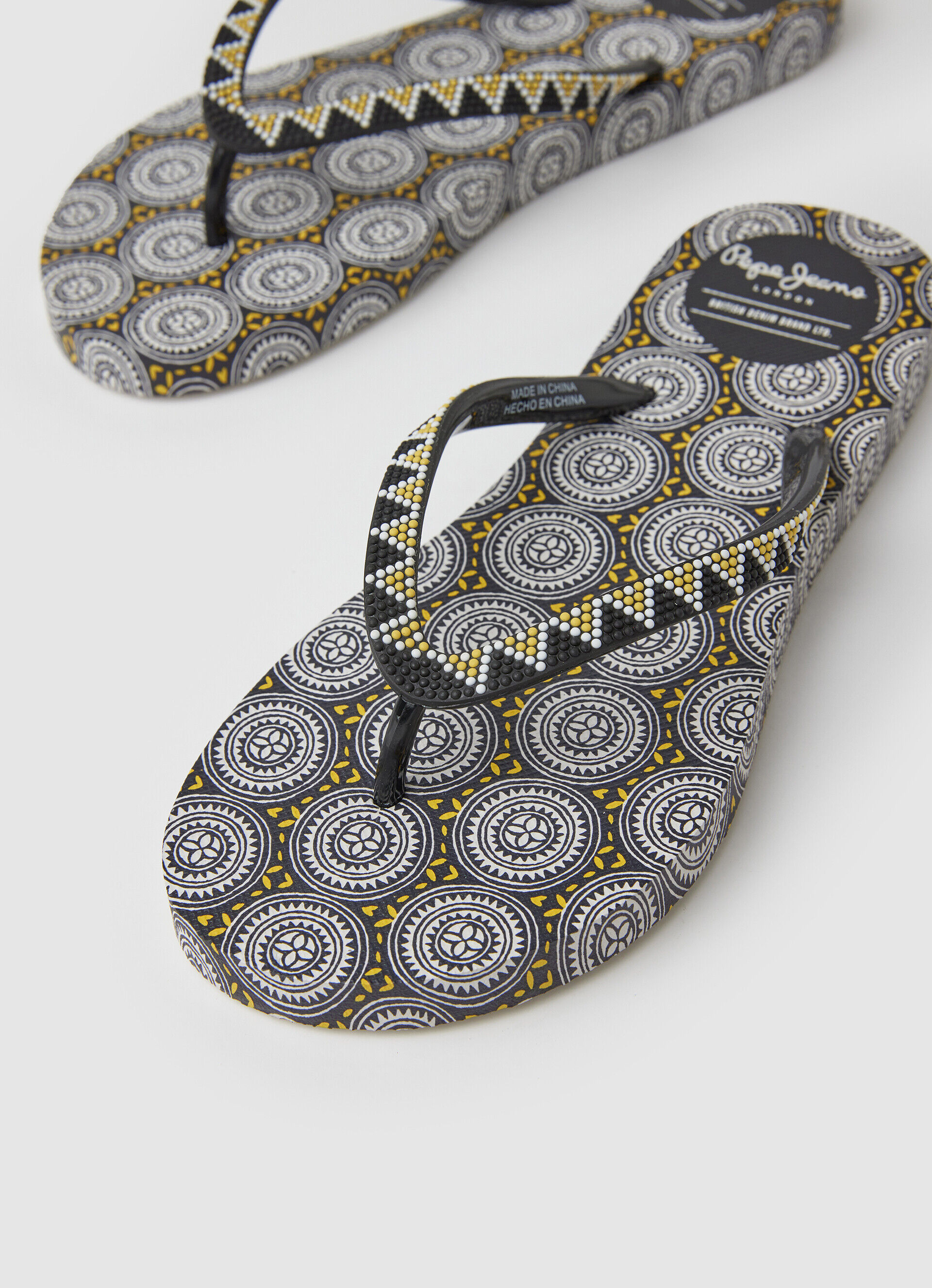 Chinelo de praia RAKE COIN - preto