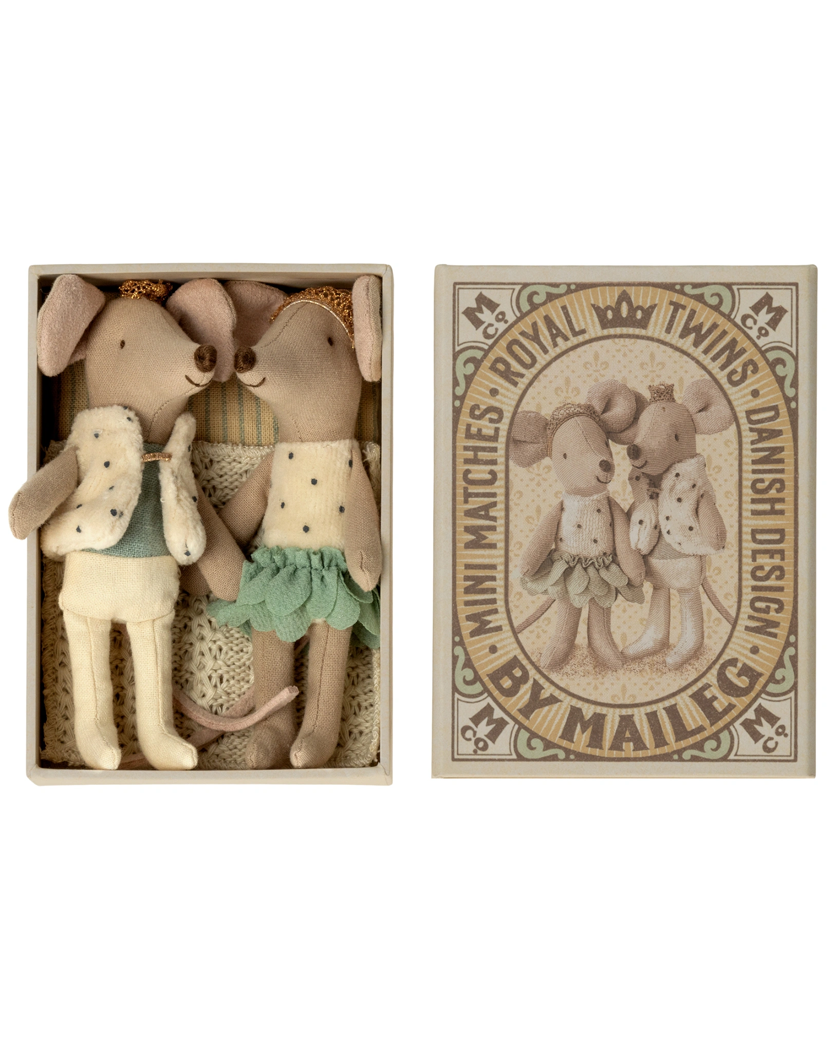Kuscheltiere KÖNIGLICHE ZWILLINGE (11 cm) 5-teilig
