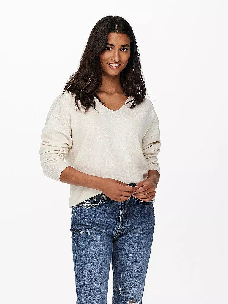 ONLY Pullover ONLRICA  creme