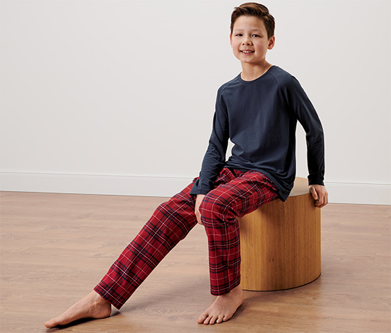 Kinder-Flanell-Pyjama