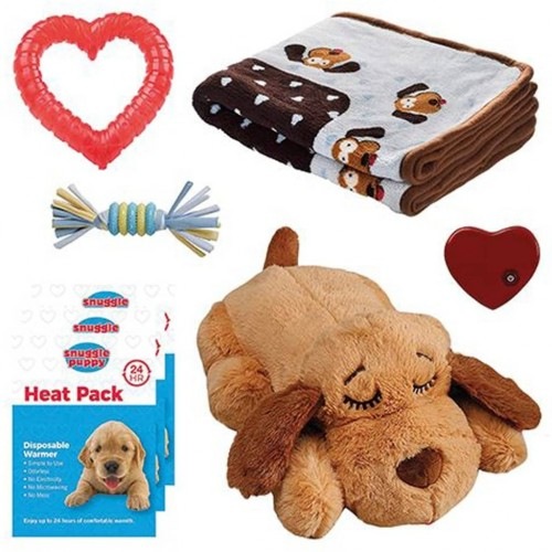 Kit Inicial Snuggle Puppy - Brinquedo Marrom para Cães
