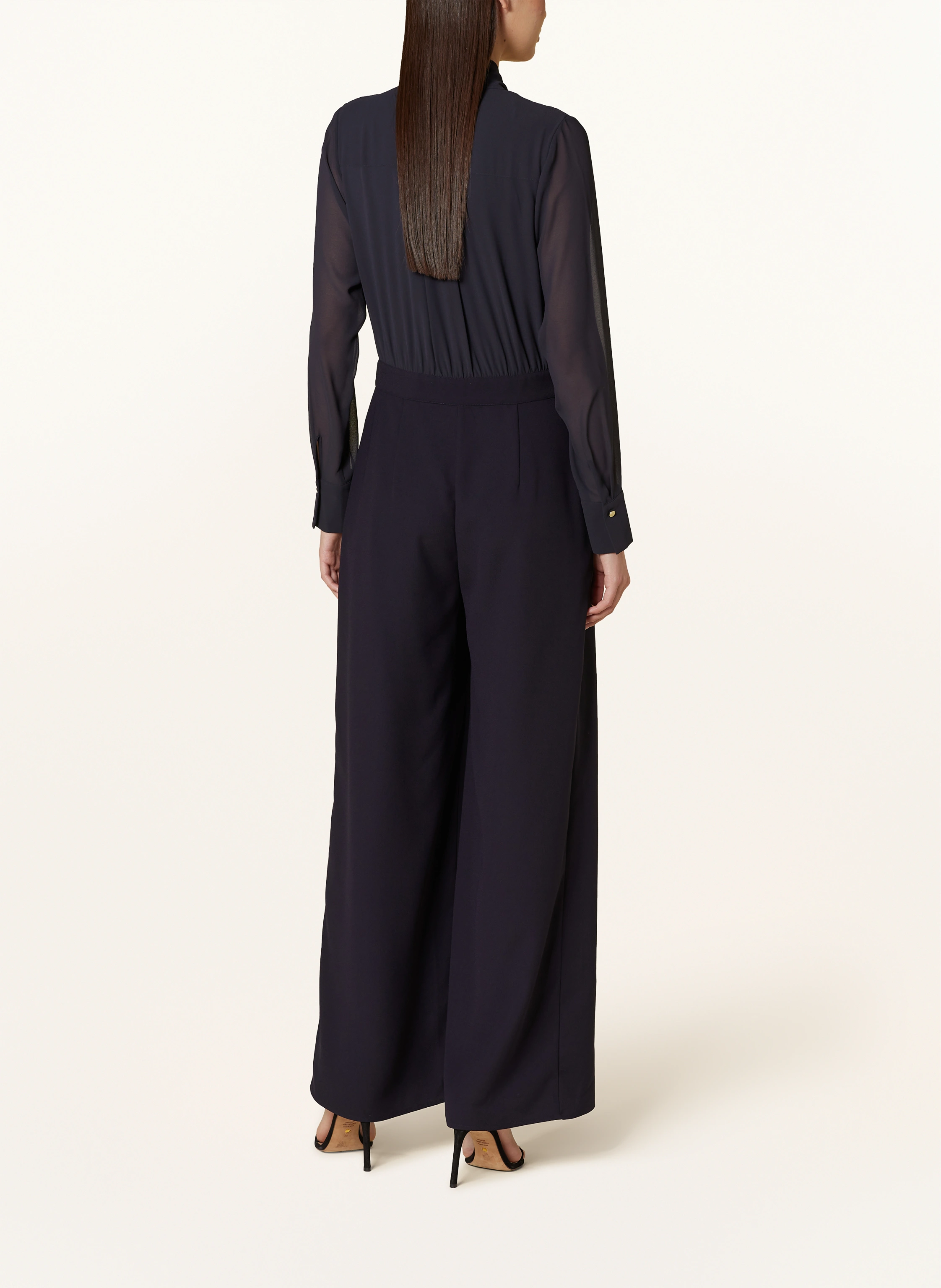 comma Jumpsuit mit Schluppe