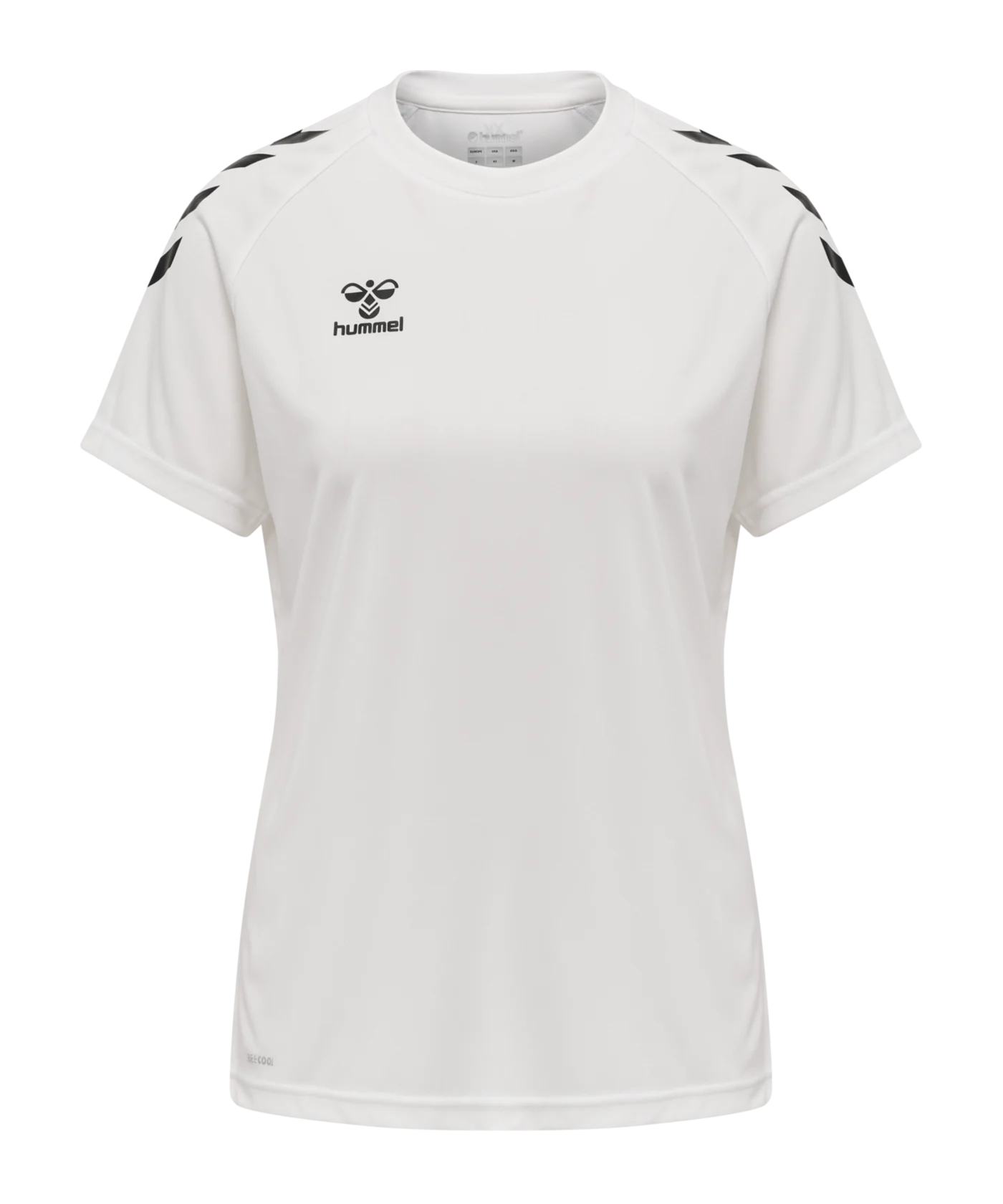 Hummel hmlCORE XK Poly T-Shirt Damen Weiss F9001