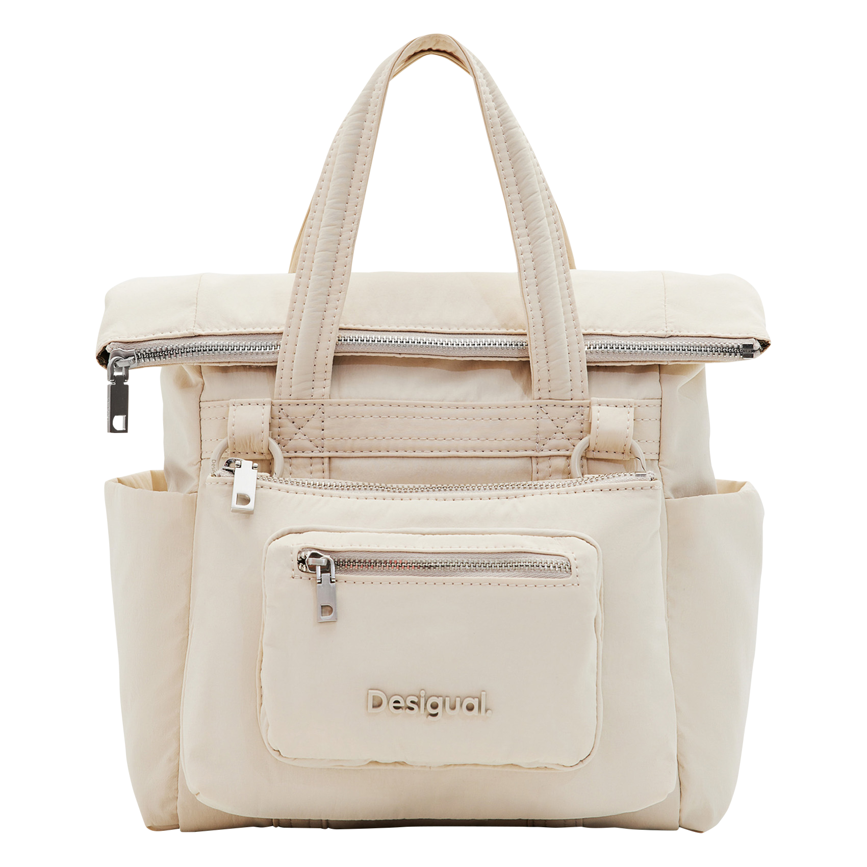 Petit sac à dos convertible| Blanc