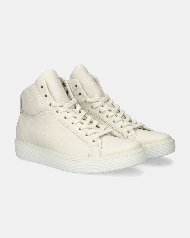 Ecco Soft 60 Hoge sneakers  - wit