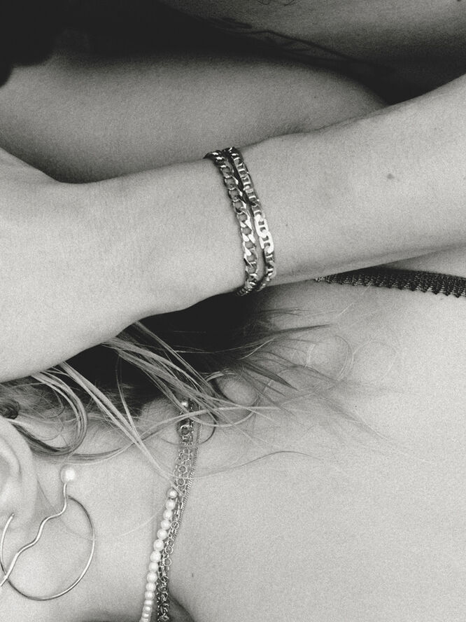 Maria Black Carlo Bracelet Sølv