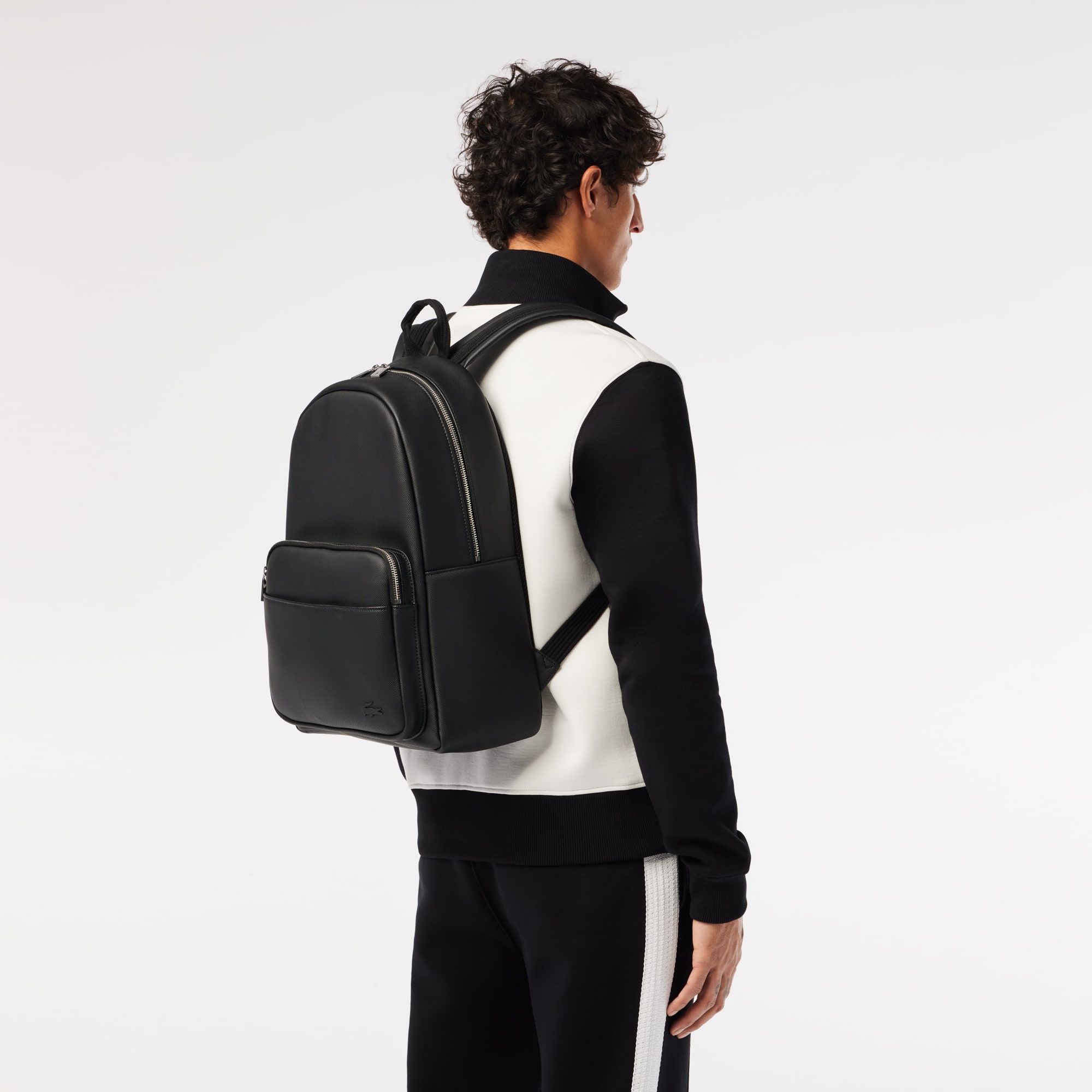 Sac à dos men's classic poche ordinateur Sacs à dos - Noir - Lacoste - Homme