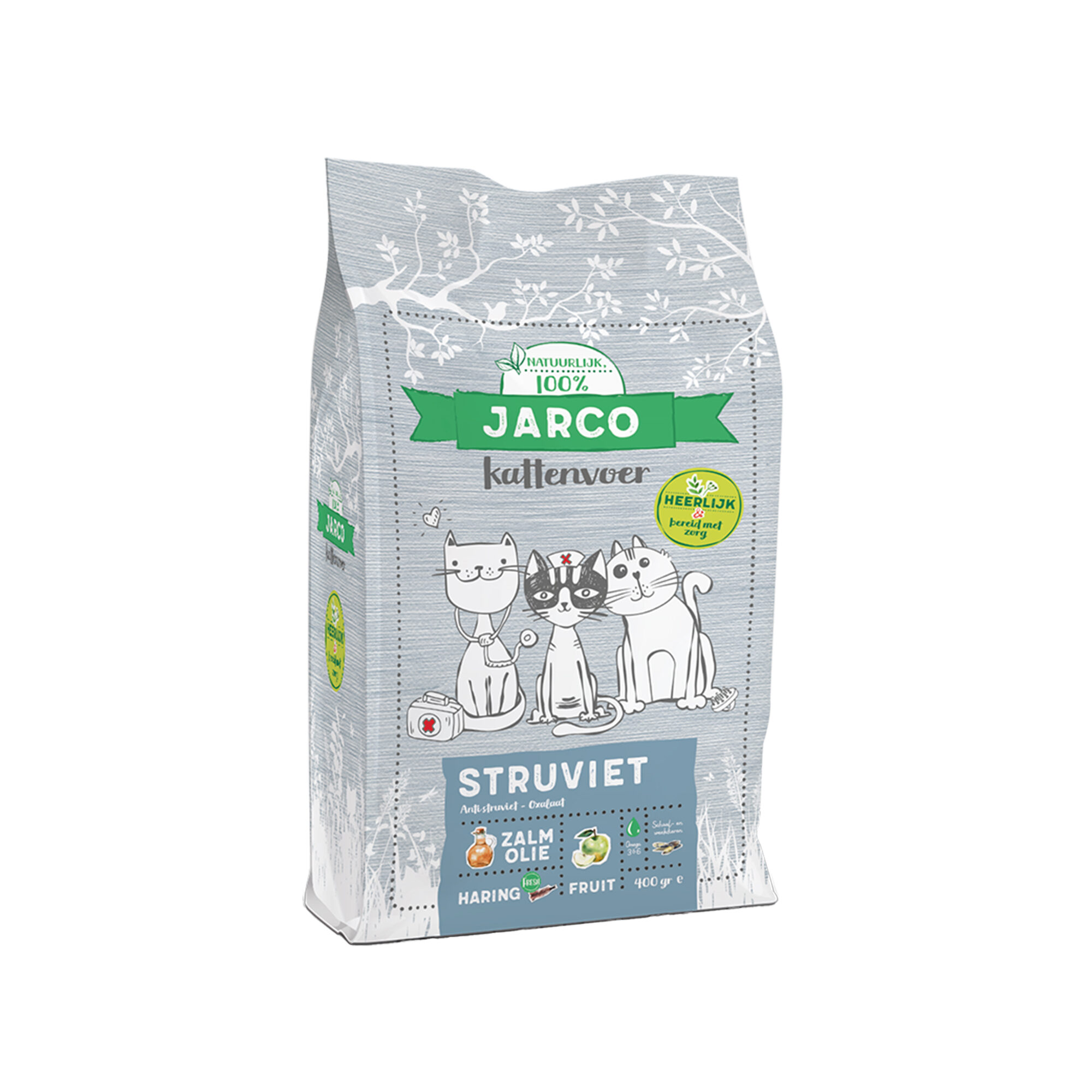 Jarco Natural Cat Struviet - Kattenvoer