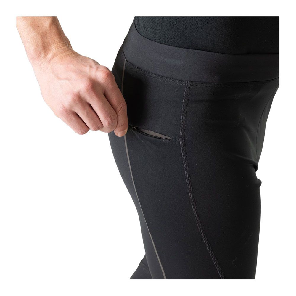 Odlo ZEROWEIGHT WARM REFLECTIVE - Collant Homme black