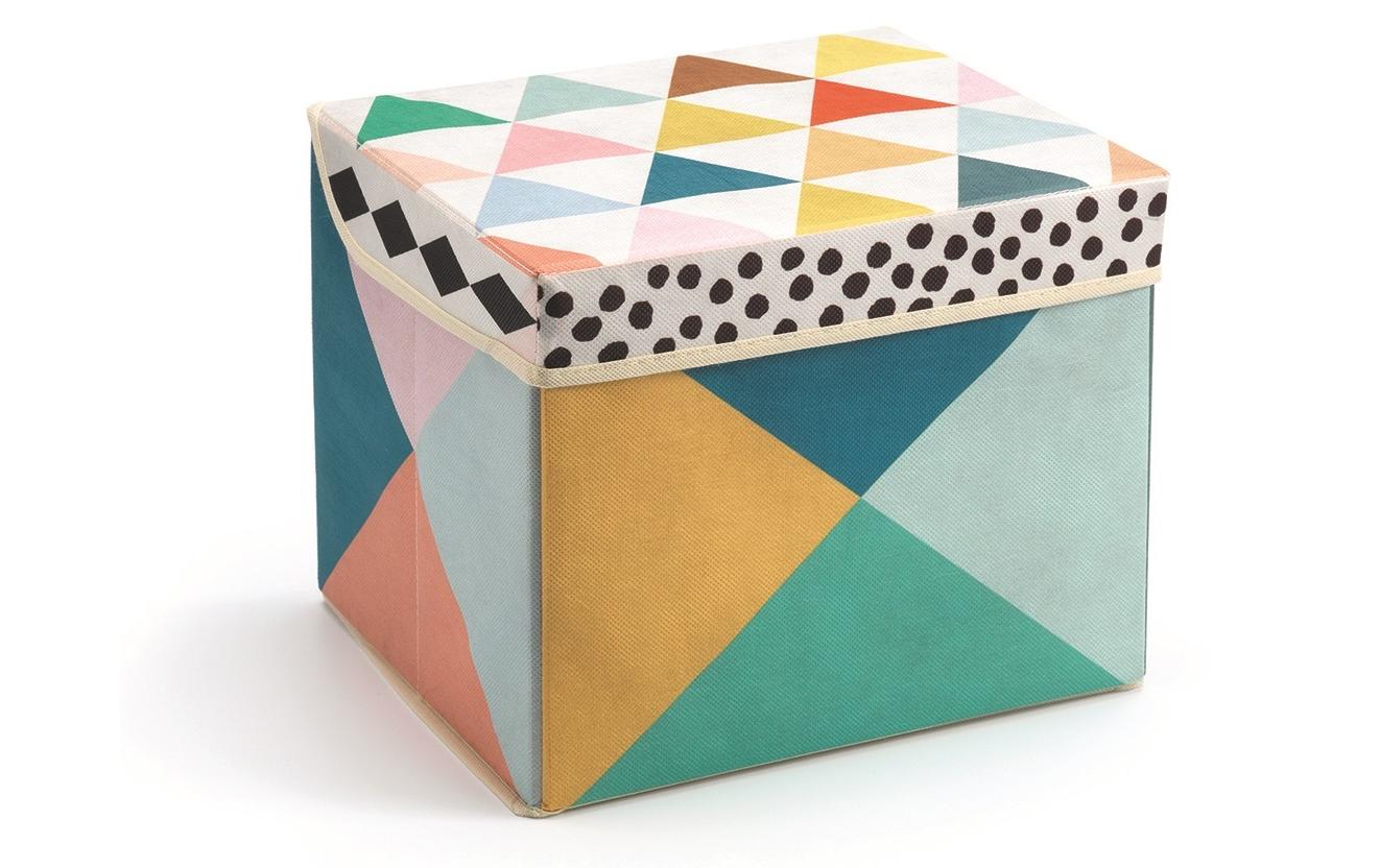 Spielzeugbox GeometrischZur Aufbewahrung von Spielzeug oder Kuscheltieren