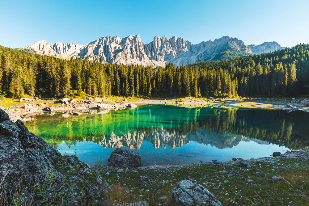 Akustikbild BERGSEE 80x120cm, 7kg