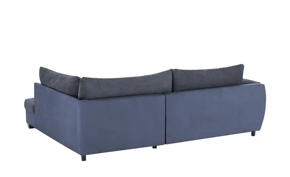 Ecksofa Krissy Dunkelblau, Marineblau rechts