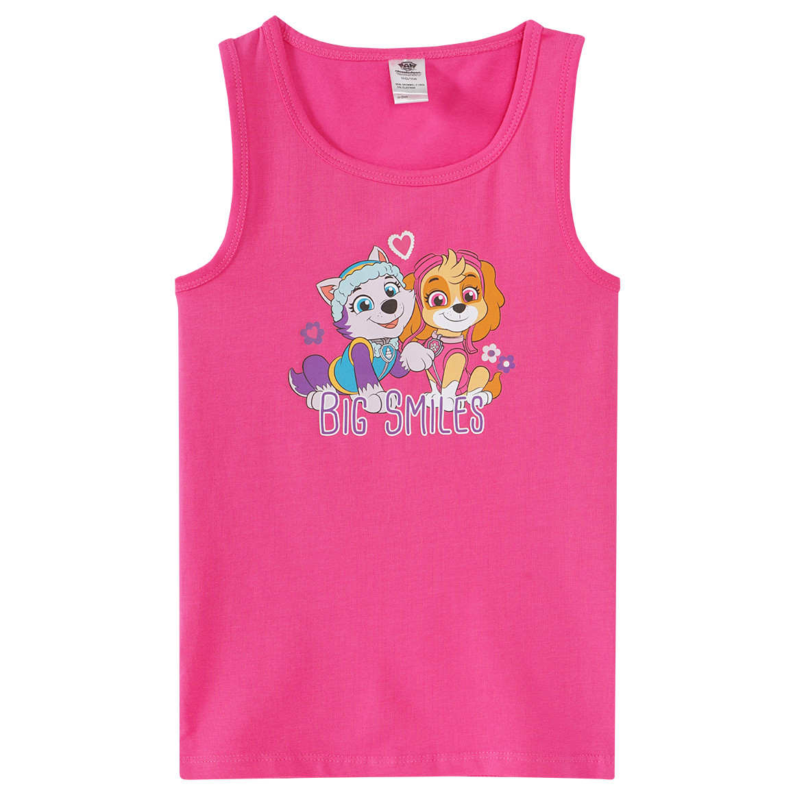Topolino 2 PAW Patrol Unterhemden mit Print helllila / pink