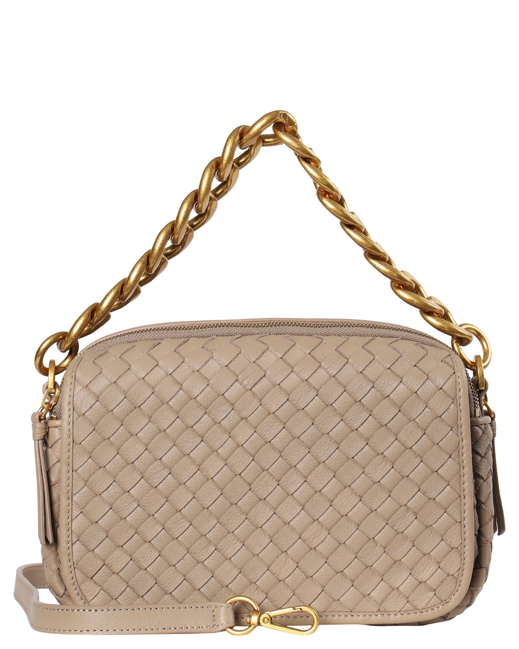 Les Visionnaires| Damen Umhängetasche EMILY WEAVE WOVEN CAMERA BAG