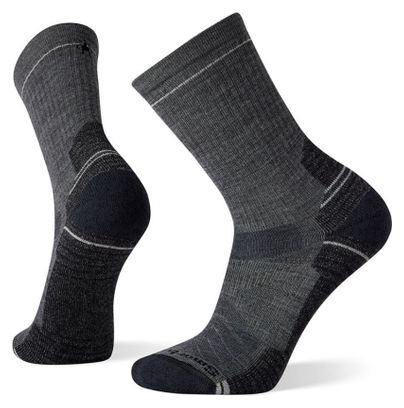 Chaussettes de Randonnée Smartwool Hike Light Cushion Crew Gris