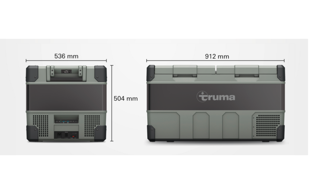 Truma Cooler Dual Zone Kompressor Kühlboxen mit Tiefkühlfunktion 12/24/230V