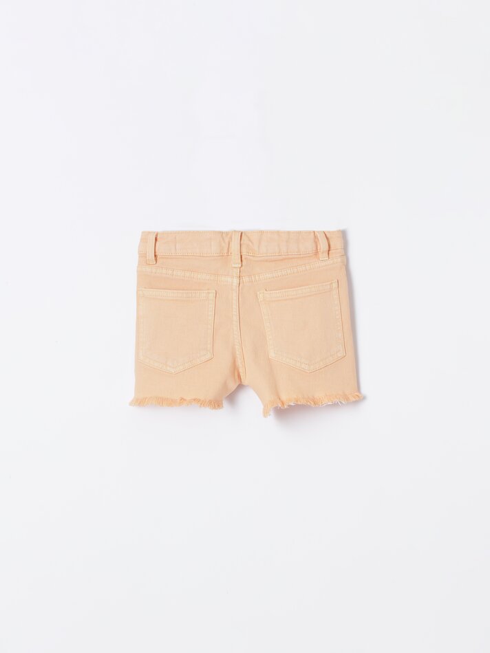 Shorts jeans - Tangerina